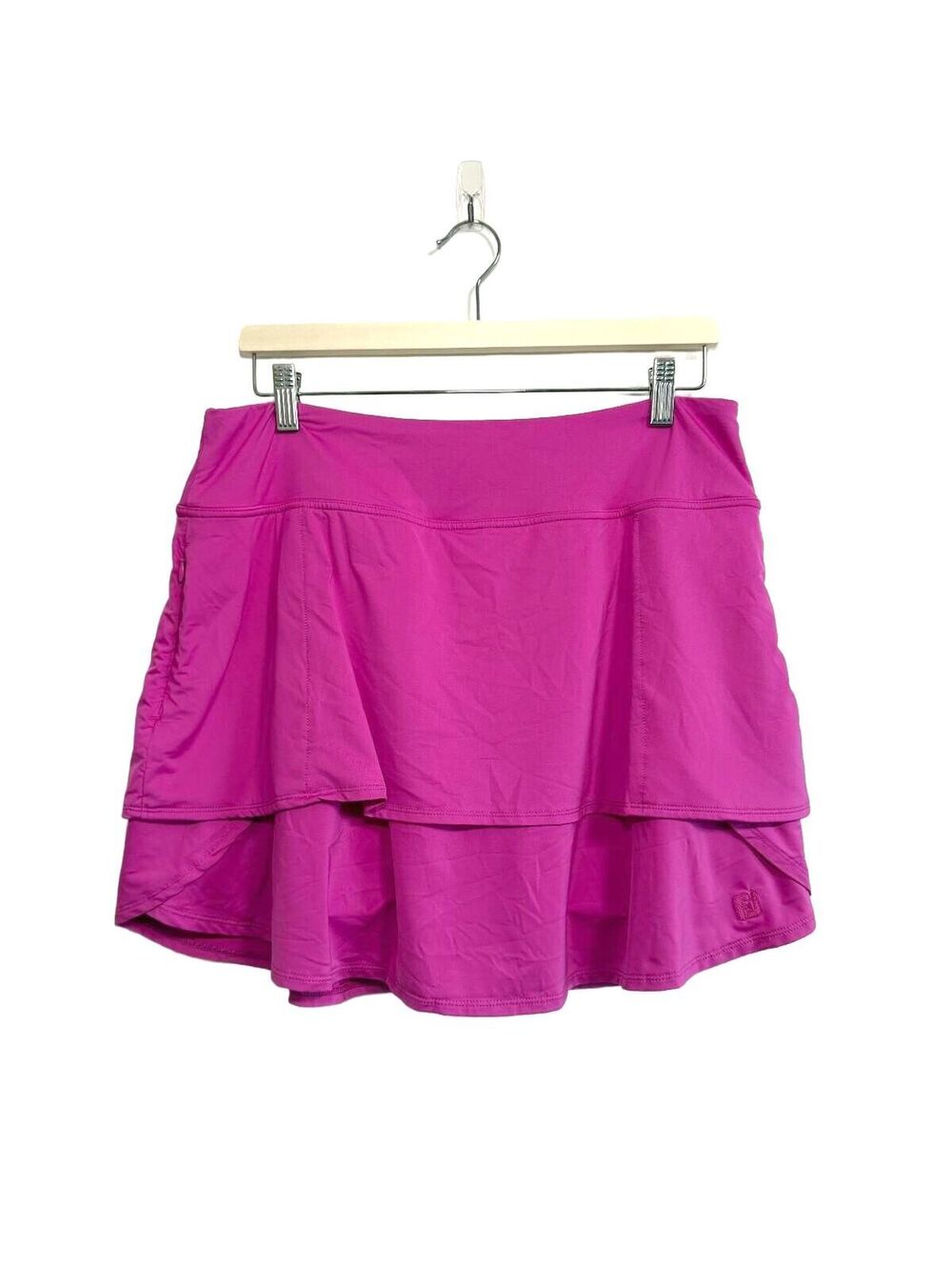 FootJoy Performance Layered Golf Skort Women's Size XL Magenta Pink